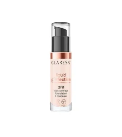 Corrector y base de maquillaje 2 en 1 Liquid Perfection - 101: Light>Claresa Hot
