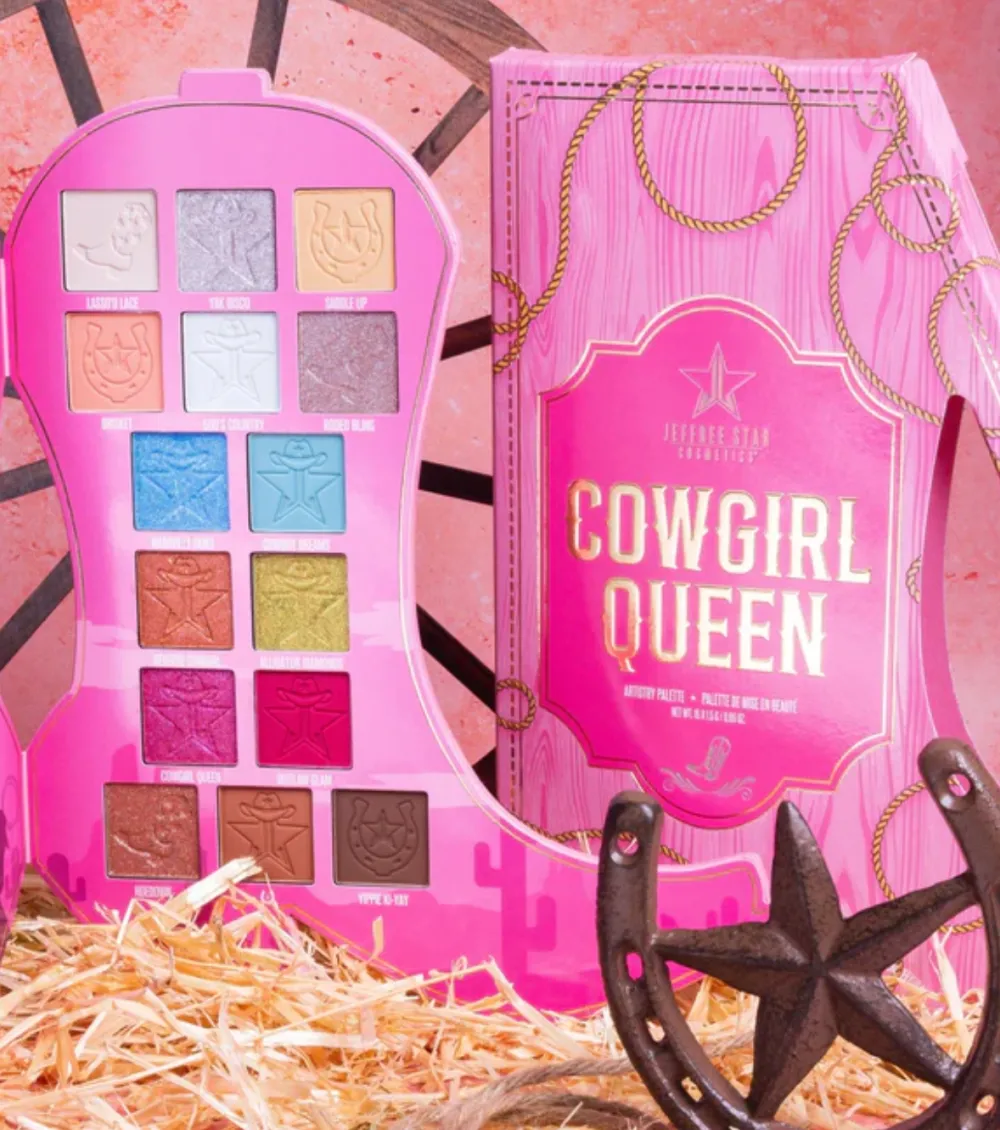 *Cowgirl Queen* - Paleta de sombras de ojos>Jeffree Star Cosmetics Clearance