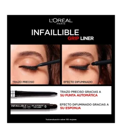 Delineador de ojos automático Infaillible Grip Gel - 009: Polar White><noscript><img width=
