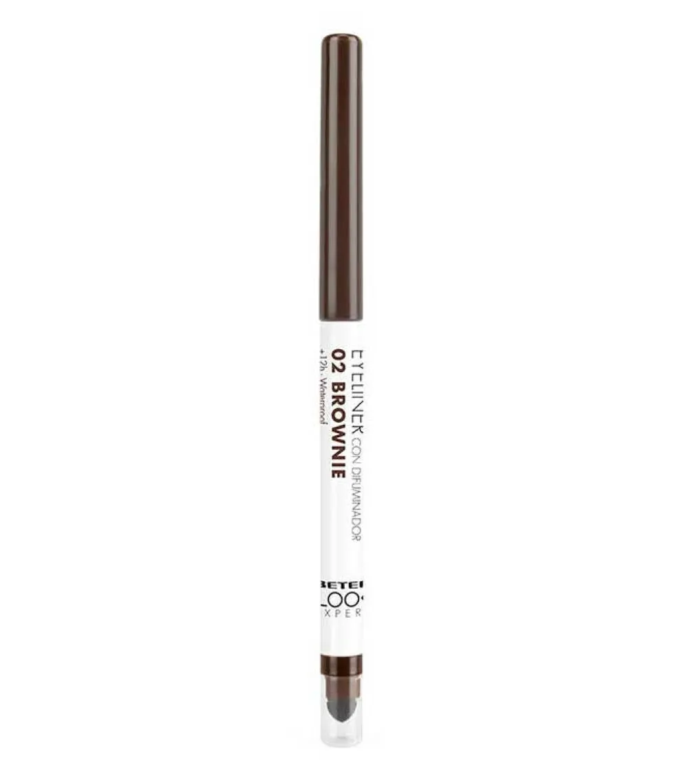 Delineador de ojos con difuminador Look Expert - 02: Brownie>Beter Clearance