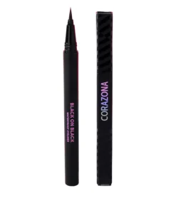 Delineador de ojos waterproof Black on Black>CORAZONA