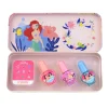*Disney Princess*- Estuche de manicura Nail Polish Tin - Ariel y Tiana>LipSmacker New
