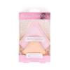 Dúo de borlas de maquillaje triangulares acolchadas>Brushworks Best