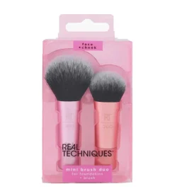 Dúo de mini brochas para base y colorete - 407 + 200>Real Techniques Sale