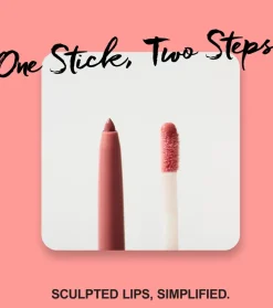 Dúo perfilador de labios y brillo de labios Line & Shine - Teddy Bear><noscript><img width=
