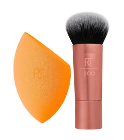 Duo de brocha + esponja Mini Travel>Real Techniques Clearance