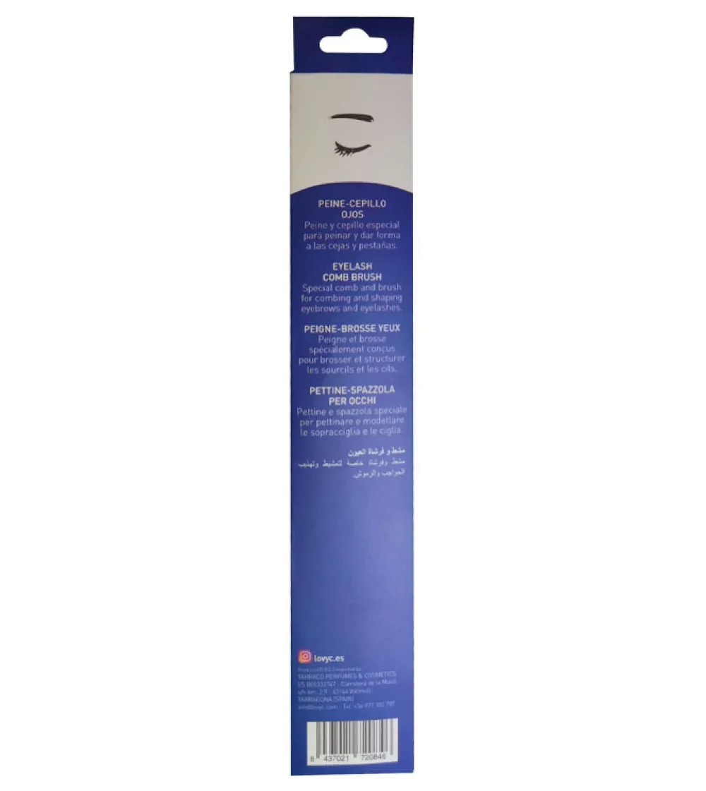 Duo peine-cepillo para cejas y pestañas>Lovyc Online