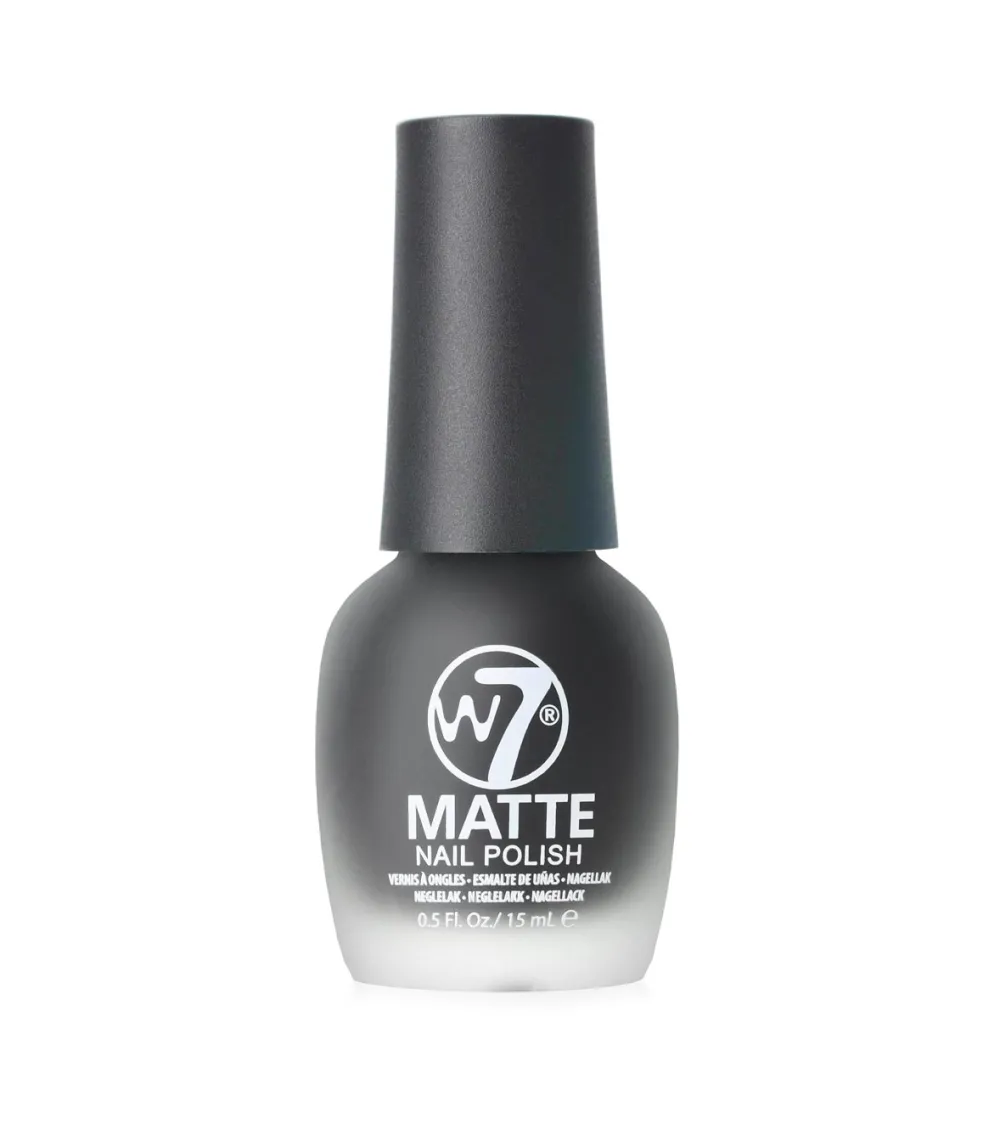 Esmalte de uñas Matte - Black>W7 New