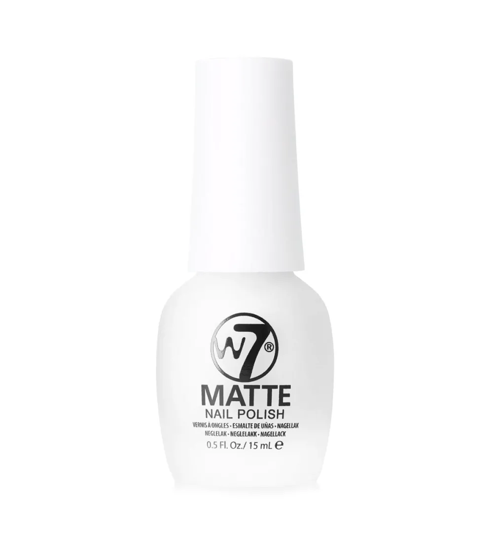 Esmalte de uñas Matte - White>W7 Hot