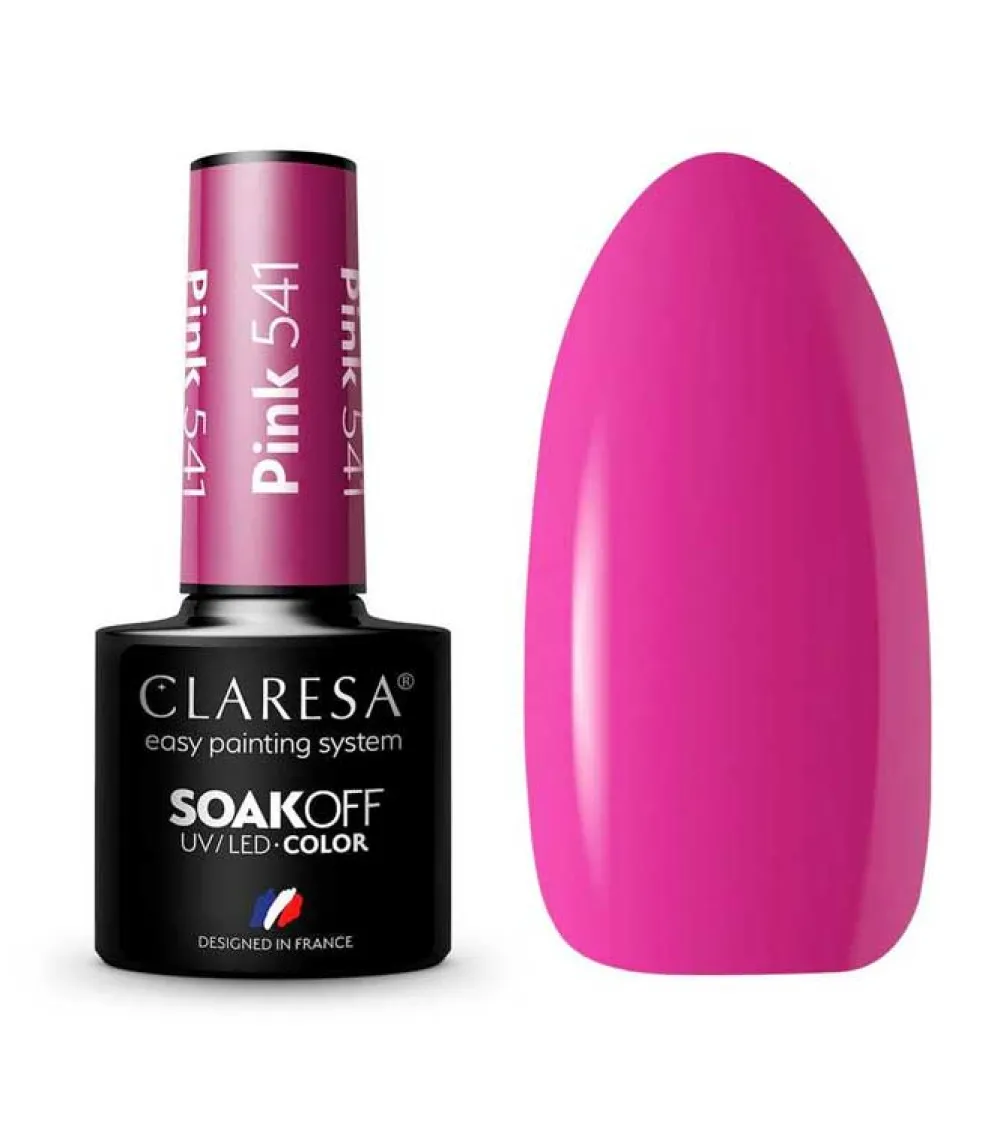 Esmalte semipermanente Soak off - 541: Pink>Claresa