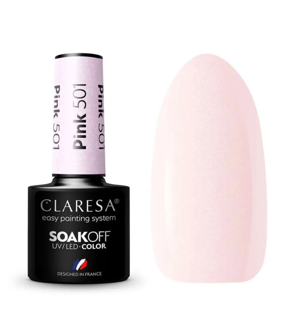 Esmalte semipermanente Soak off - 501: Pink>Claresa Discount
