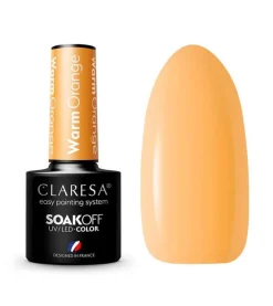 Esmalte semipermanente Soak off - Warm Orange>Claresa Best