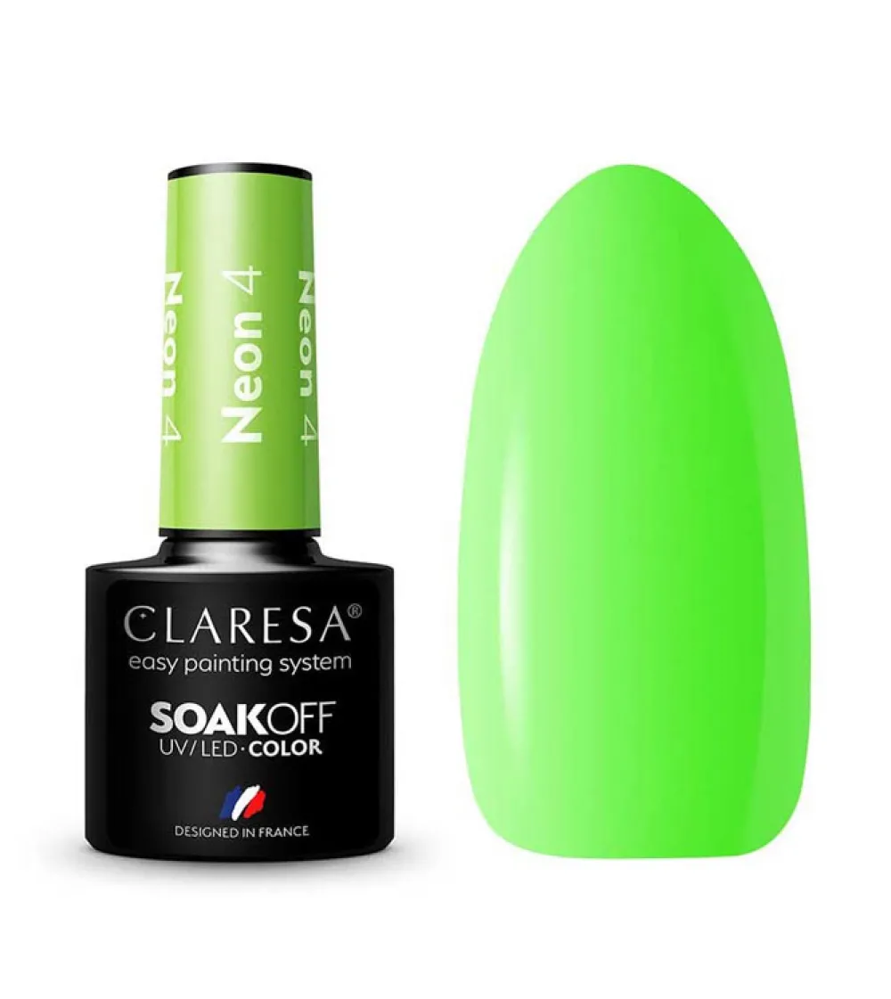 Esmalte semipermanente Soak off - 4: Neon>Claresa Clearance