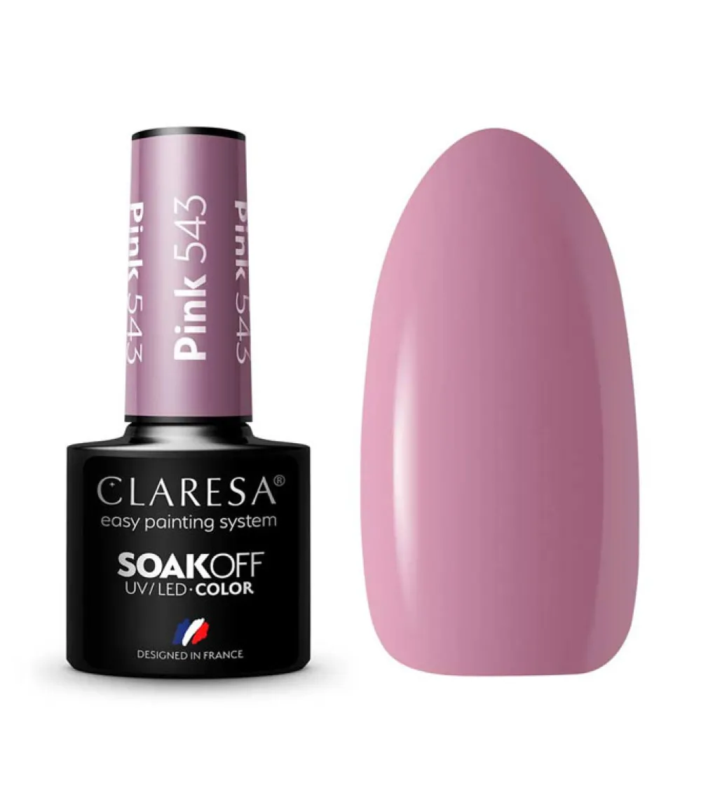 Esmalte semipermanente Soak off - 543: Pink>Claresa Clearance
