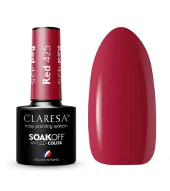 Esmalte semipermanente Soak off - 425: Red>Claresa Discount