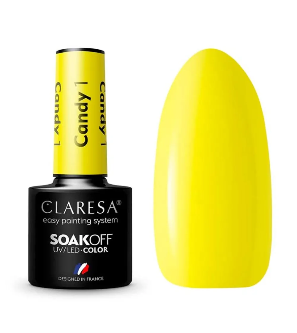 Esmalte semipermanente Soak off - 1: Candy>Claresa Best