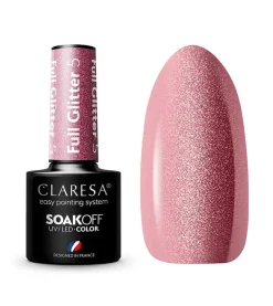 Esmalte semipermanente Soak off - 05: Full Glitter>Claresa Clearance