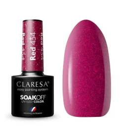 Esmalte semipermanente Soak off - 434: Red>Claresa New