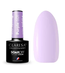 Esmalte semipermanente Soak off - 601: Purple>Claresa