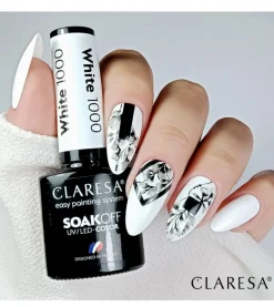 Esmalte semipermanente Soak off - 1000: White>Claresa Hot