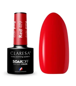 Esmalte semipermanente Soak off - 419: Red>Claresa Online
