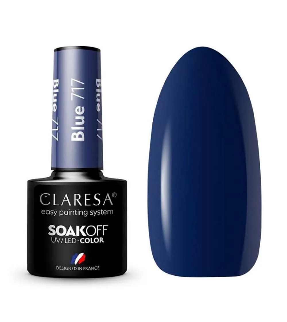 Esmalte semipermanente Soak off - 717: Blue>Claresa Online