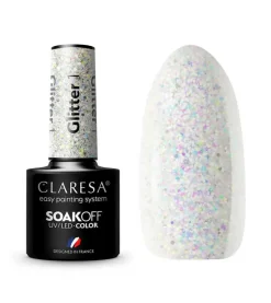 Esmalte semipermanente Soak off - 01: Glitter>Claresa Best