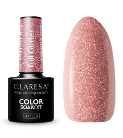Esmalte semipermanente Soak off - 08: Full Glitter>Claresa Sale