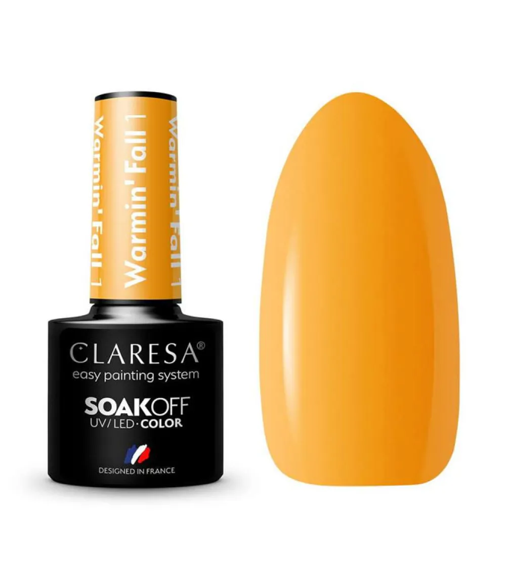 Esmalte semipermanente Soak off - 01: Warmin' Fall>Claresa Sale