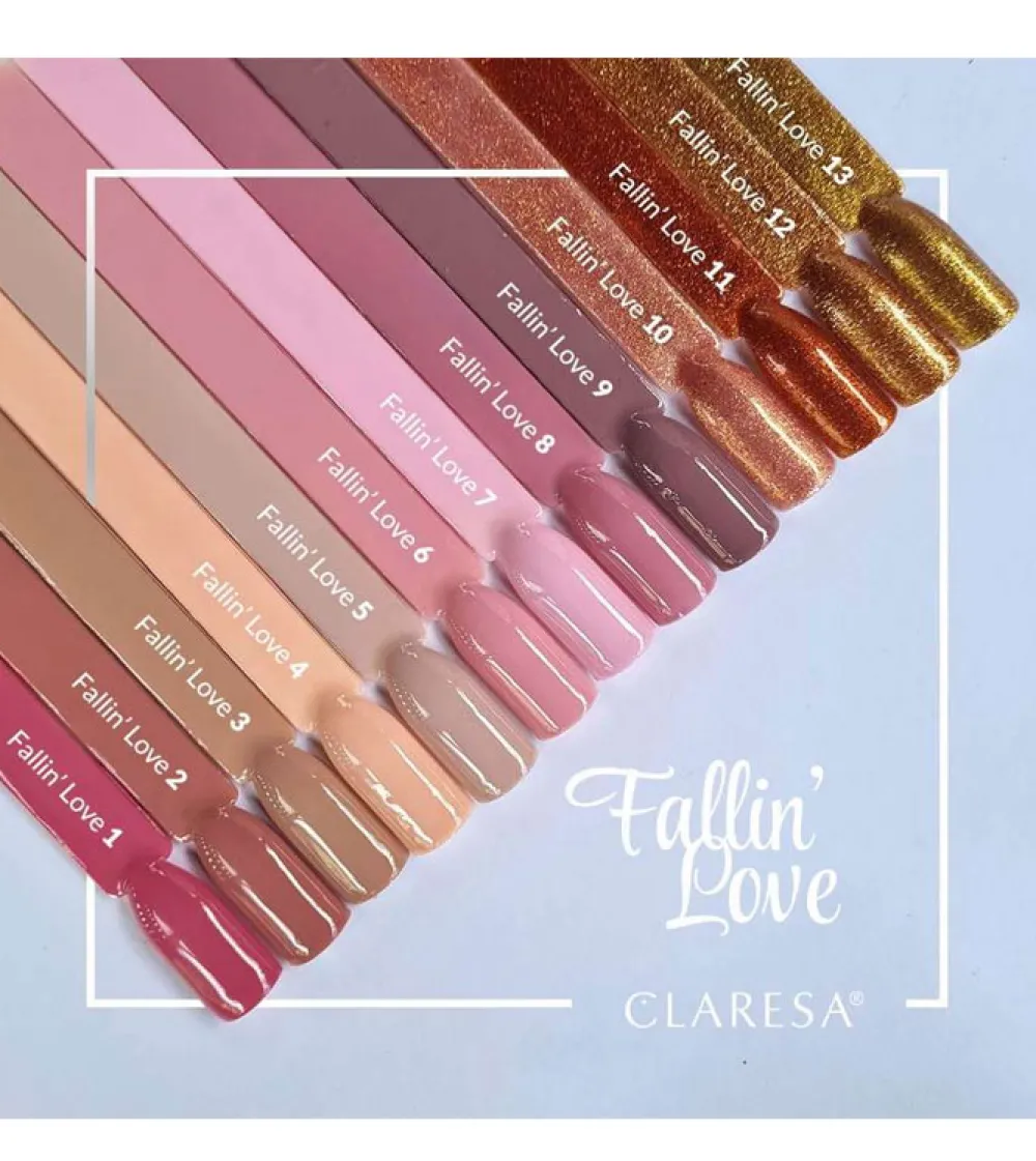 Esmalte semipermanente Soak off - 12: Fallin' Love>Claresa Hot