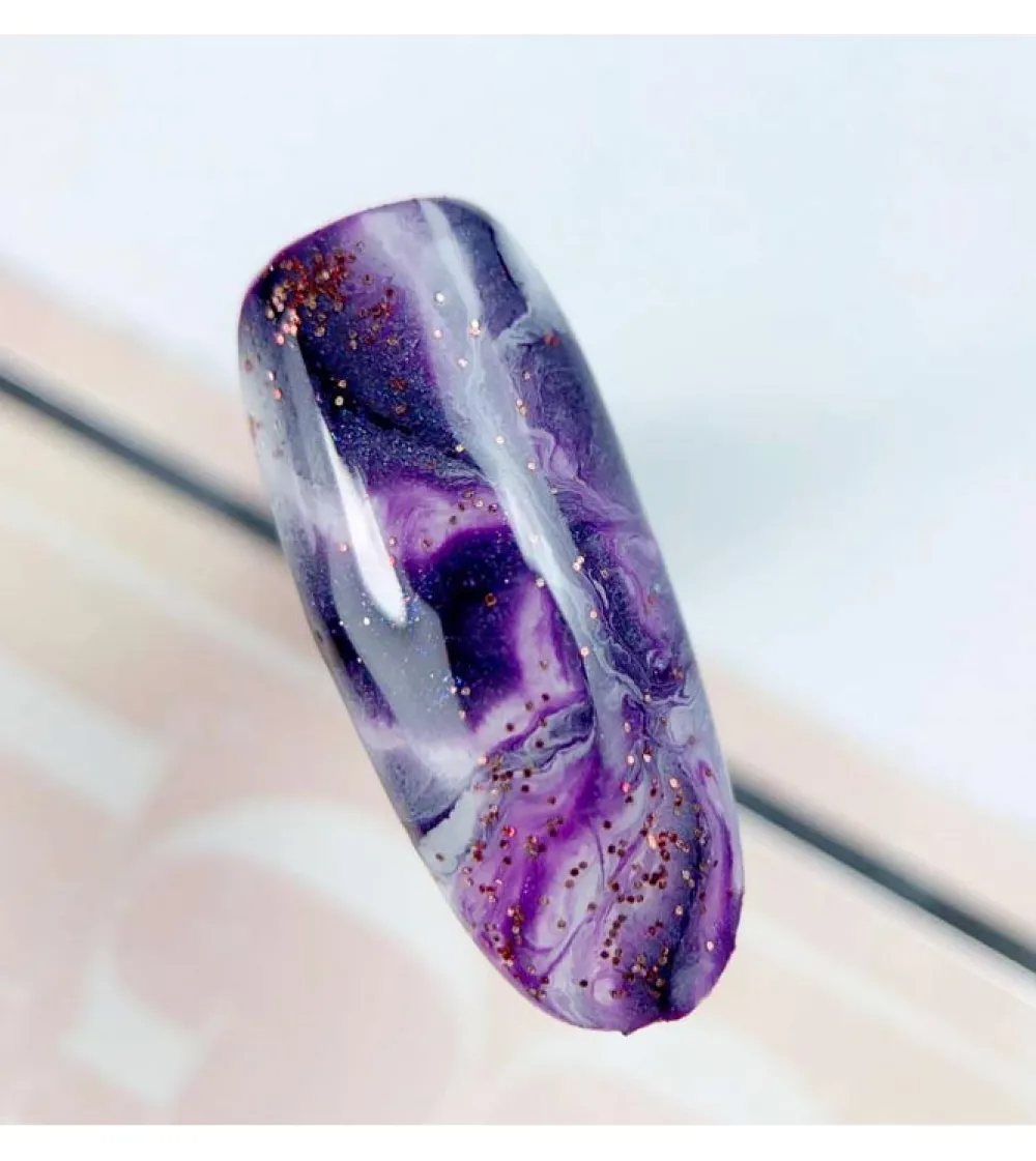 Esmalte semipermanente Soak off - Galaxy Purple>Claresa New
