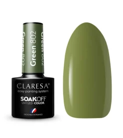 Esmalte semipermanente Soak off - 802: Green>Claresa Discount