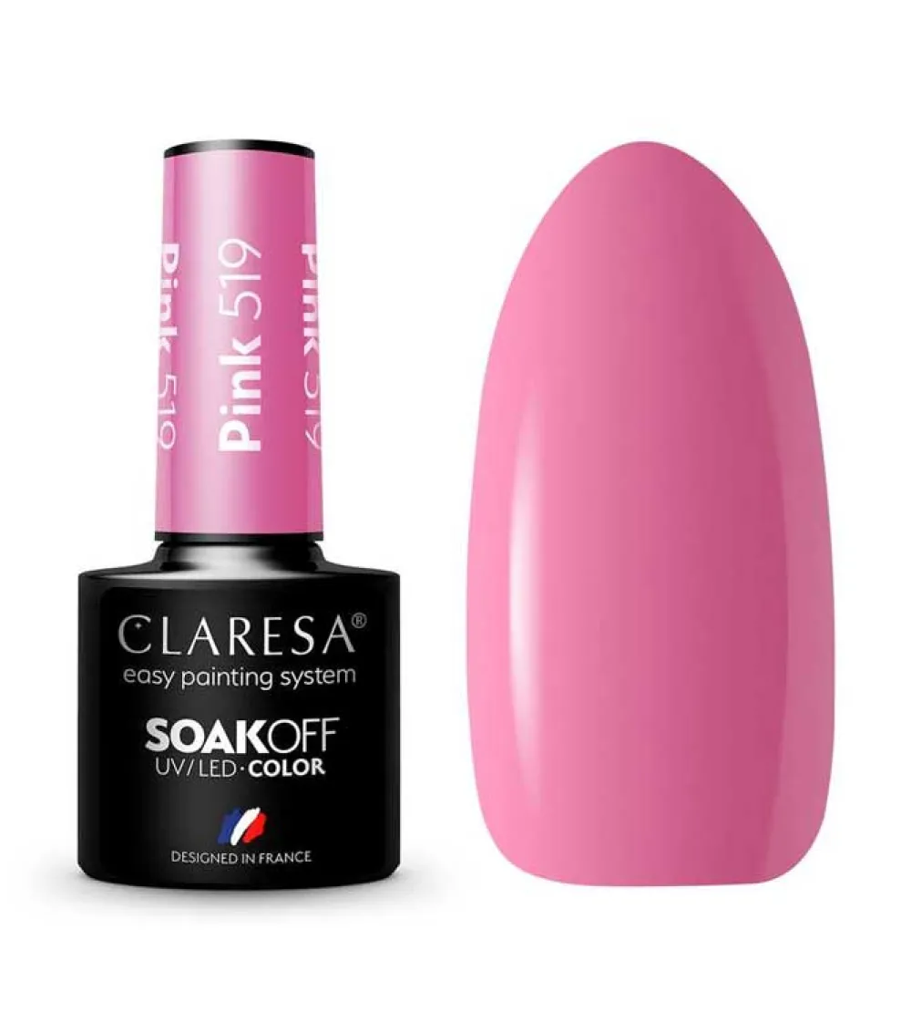 Esmalte semipermanente Soak off - 519: Pink>Claresa Discount