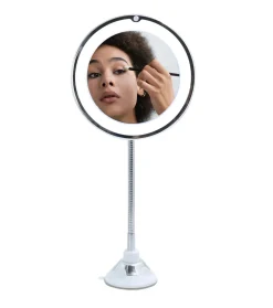 Espejo de maquillaje 360° con Iluminación LED TH-BY07>Thulos New