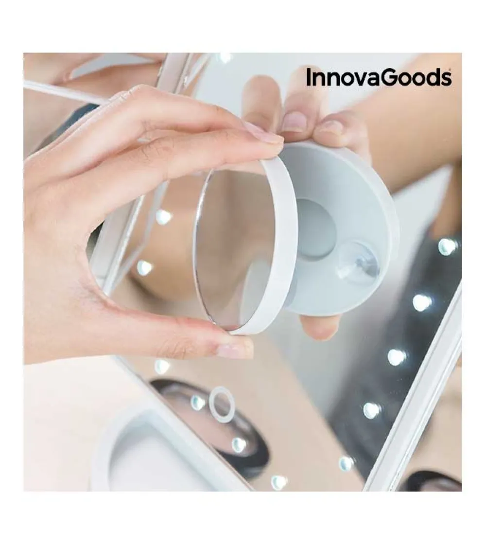 Espejo LED de aumento 4 en 1>InnovaGoods Best