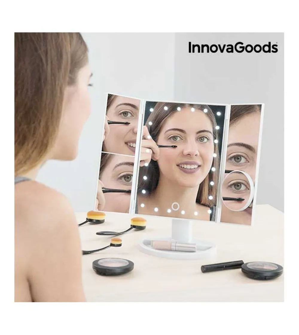 Espejo LED de aumento 4 en 1>InnovaGoods Best