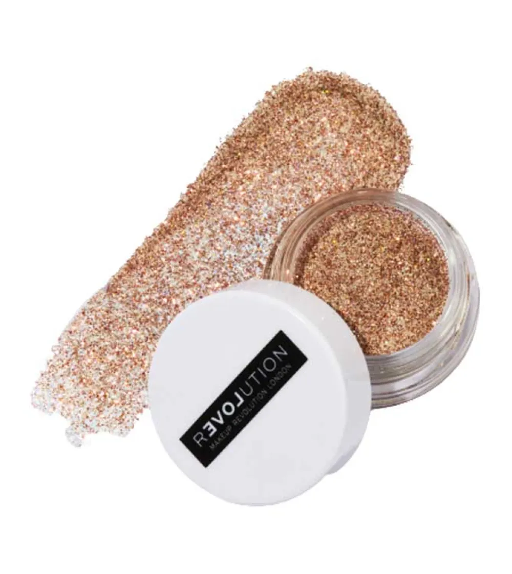 *Euphoric* - Glitter suelto iridiscente multiusos - Gold Star>Revolution Relove New