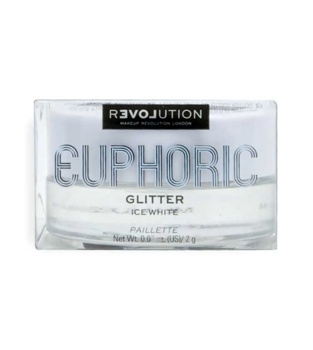 *Euphoric* - Glitter suelto iridiscente multiusos - Ice White>Revolution Relove New