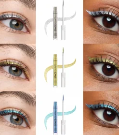 Eyeliner Space Glam Liquid Effect - 030: Cosmic Chrome><noscript><img width=