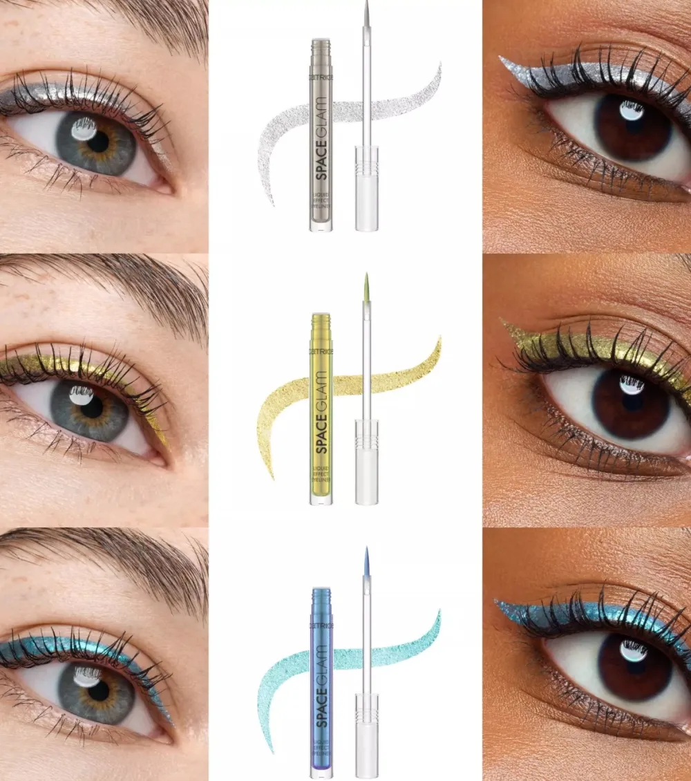 Eyeliner Space Glam Liquid Effect - 010: Moonstone Metallic>Catrice Sale