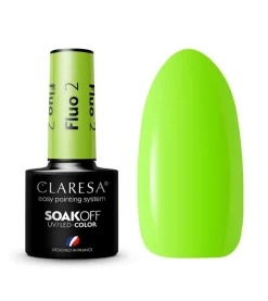 *Fluo* - Esmalte semipermanente Soak off - 02>Claresa