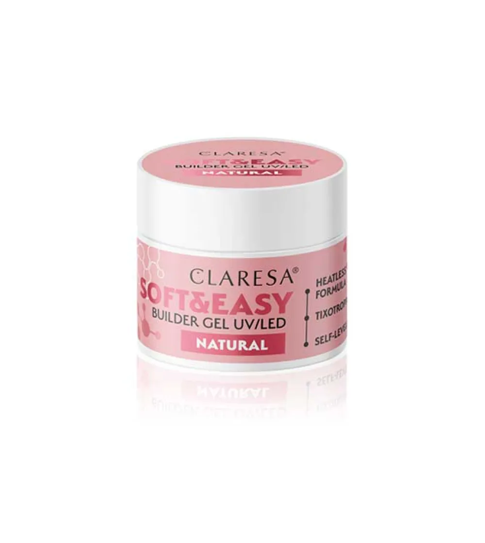 Gel constructor Soft & Easy - Natural - 12 g>Claresa Best
