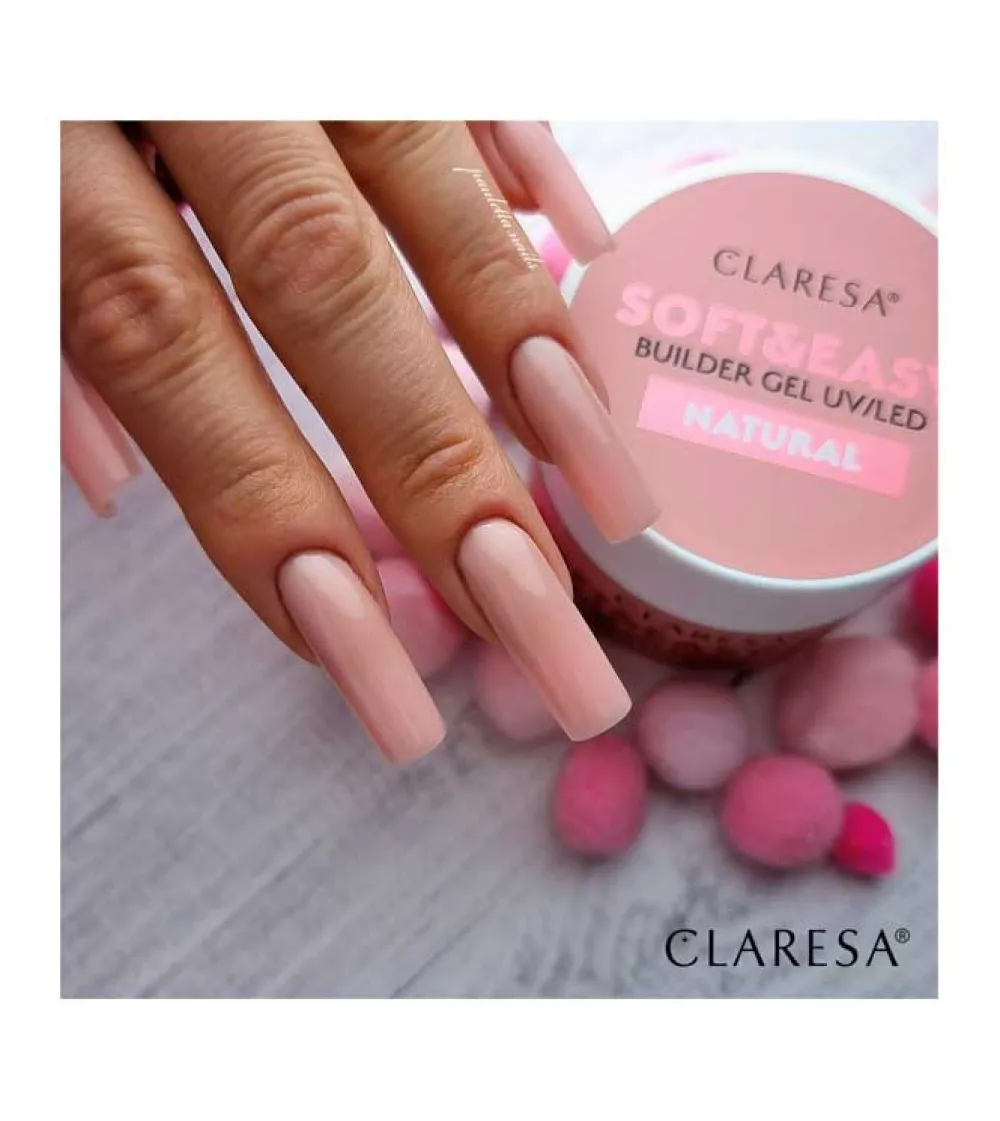 Gel constructor Soft & Easy - Natural - 12 g>Claresa Best