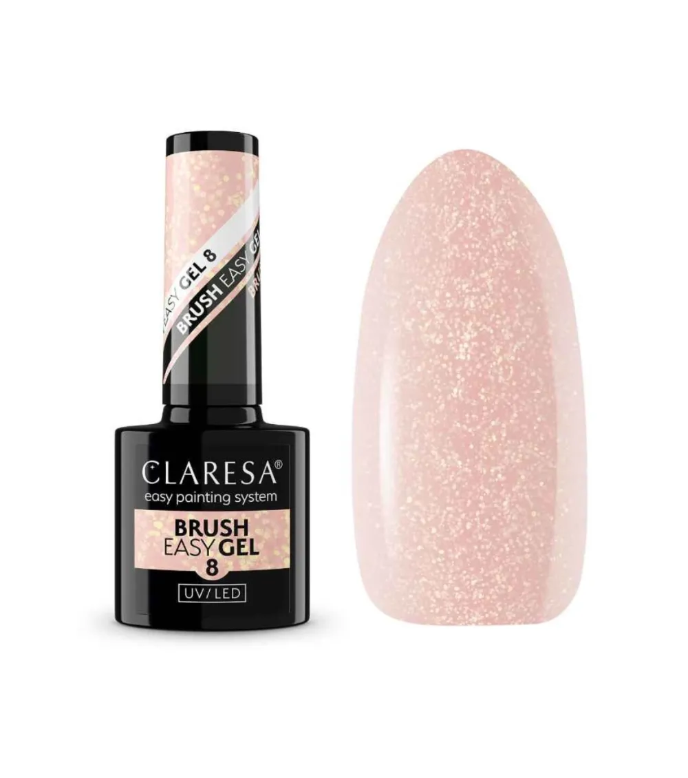 Gel de uñas semipermanente Brush Easy - 08>Claresa