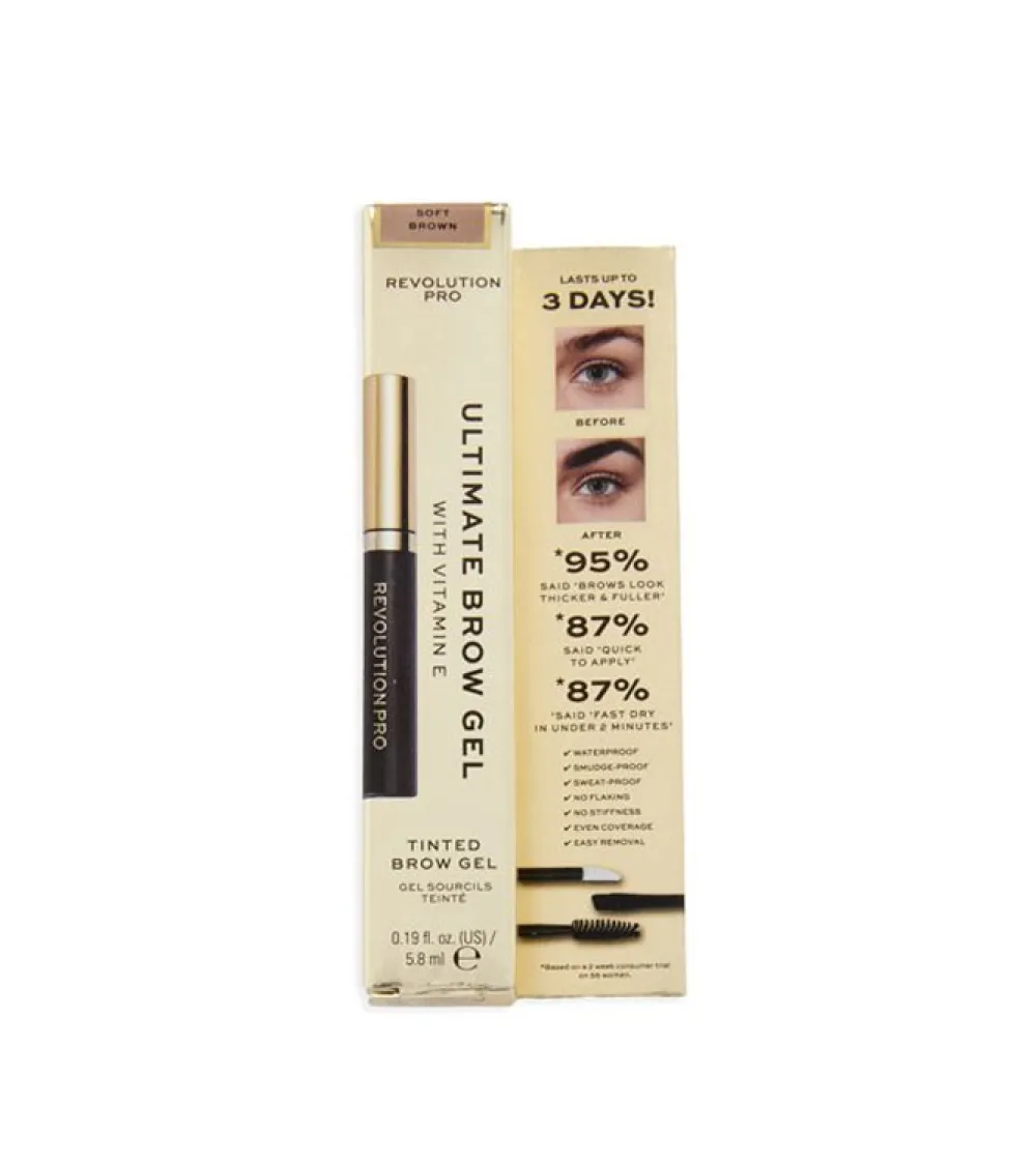 Gel para cejas Ultimate Brow - Soft Brown>Revolution Pro Online