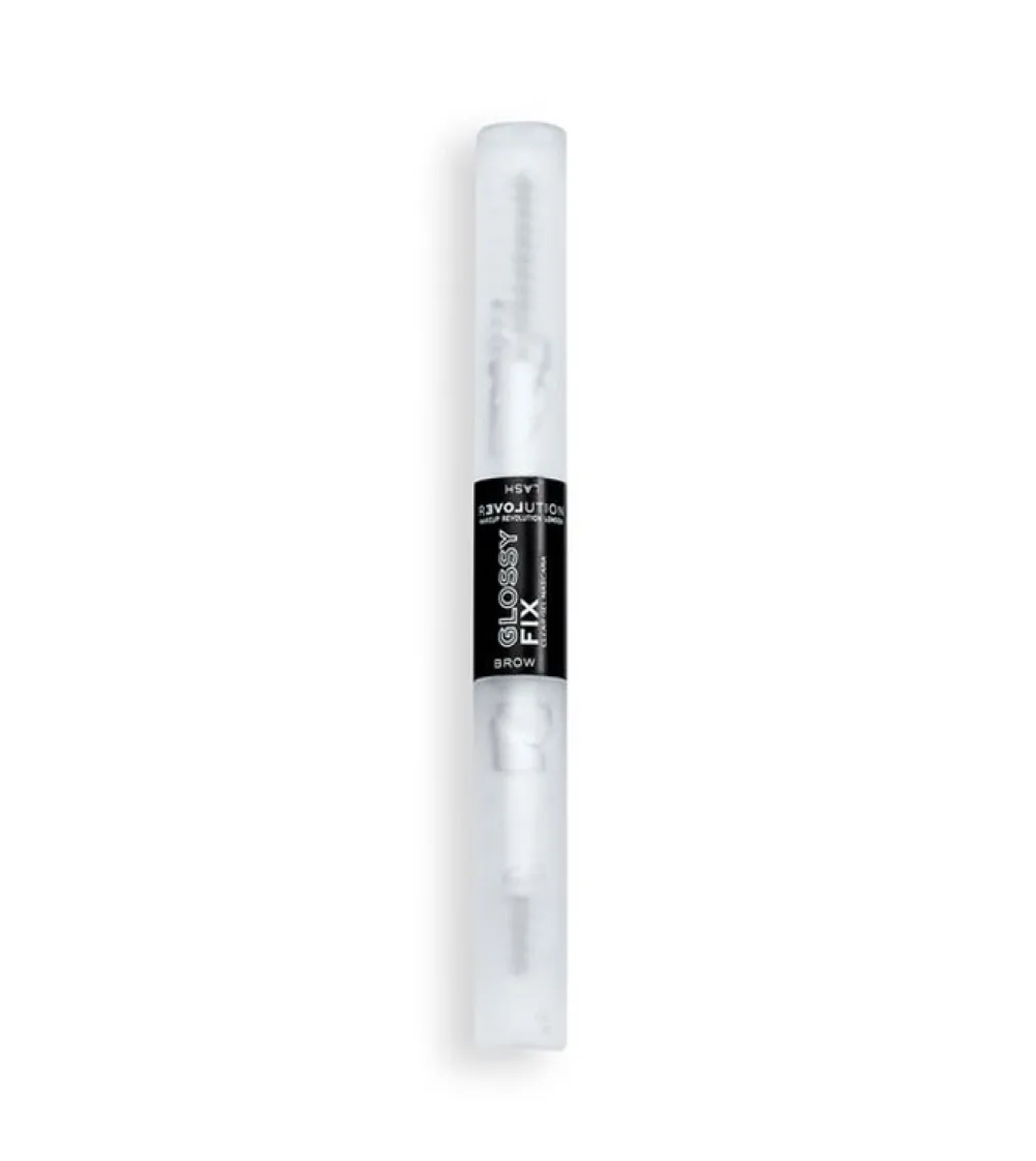 Gel para cejas y máscara de pestañas Glossy Fix - Transparente>Revolution Relove New