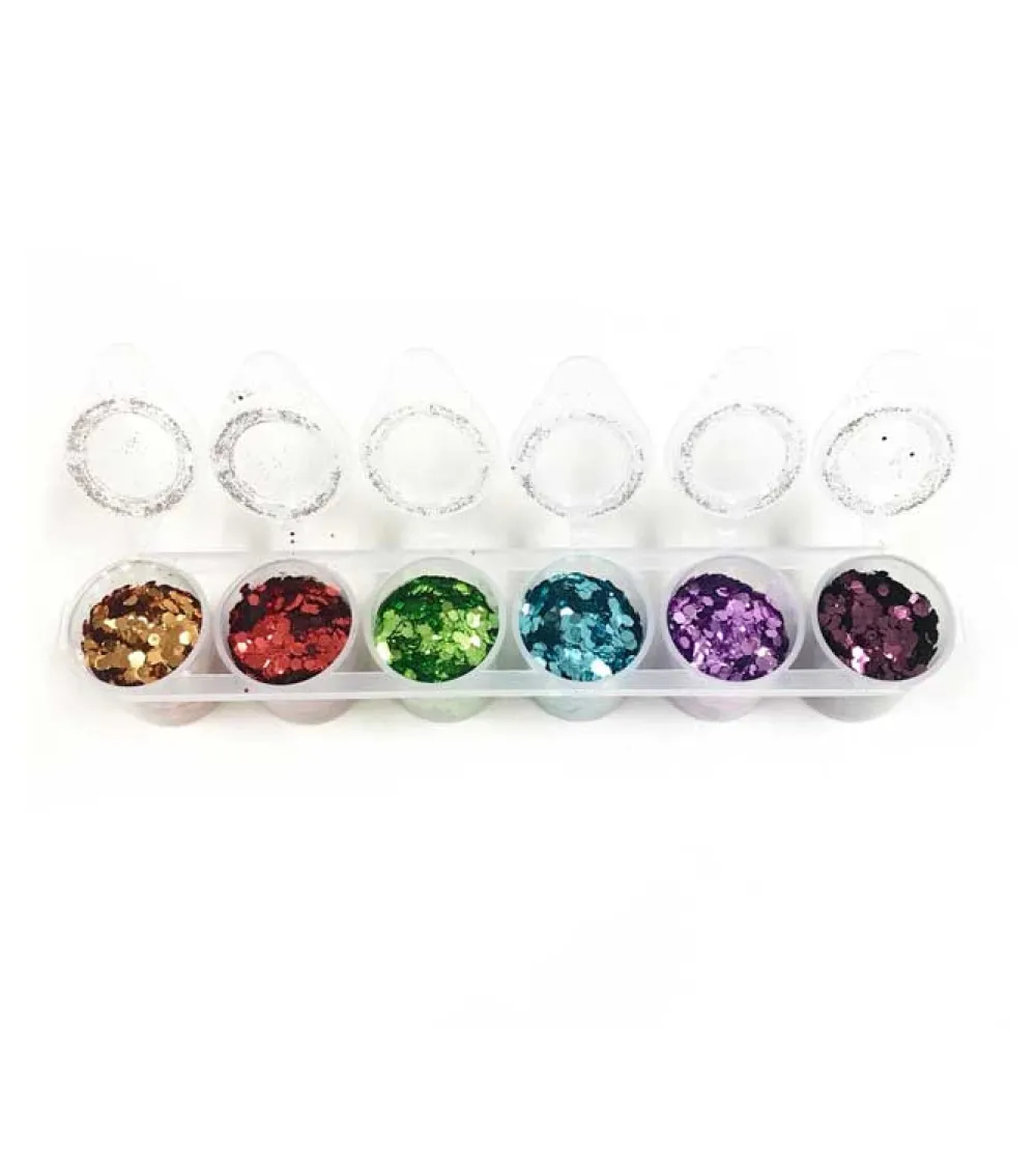Glitter para rostro y cuerpo Chunky Mix - Party>Superstar Online