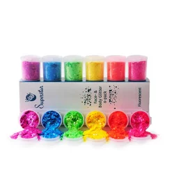 Glitter para rostro y cuerpo Chunky Mix - Fluorescent>Superstar Online