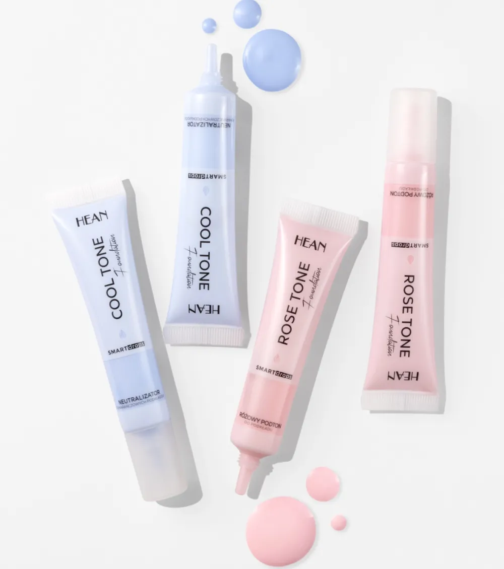 Gotas para cambiar el subtono de la base Smart Drops - Rose Tone>Hean Hot