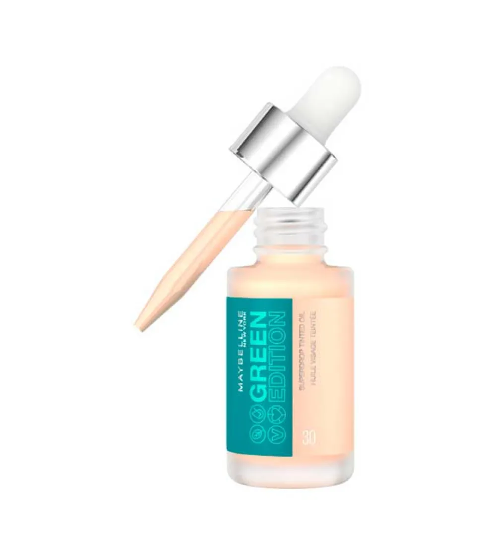 *Green Edition* - Aceite facial con color Superdrop Tinted Oil - 30>Maybelline